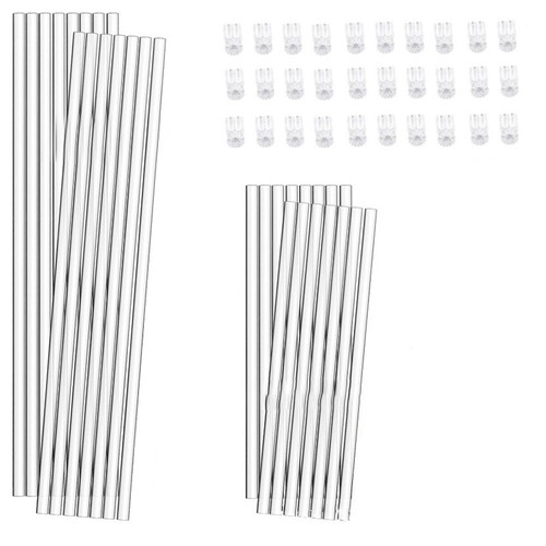 Pieces clear acrylic plant - 30,