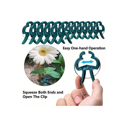 Plant spring clips garden - x,