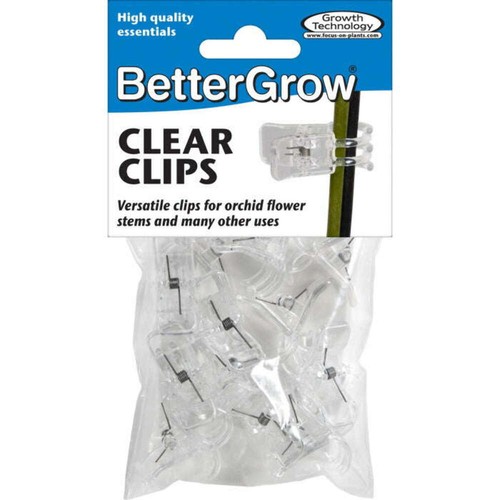 Clear plant support - clear, clip