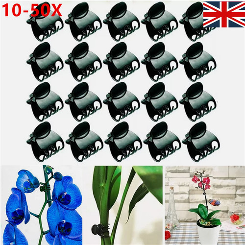 50x plant support clips - support,