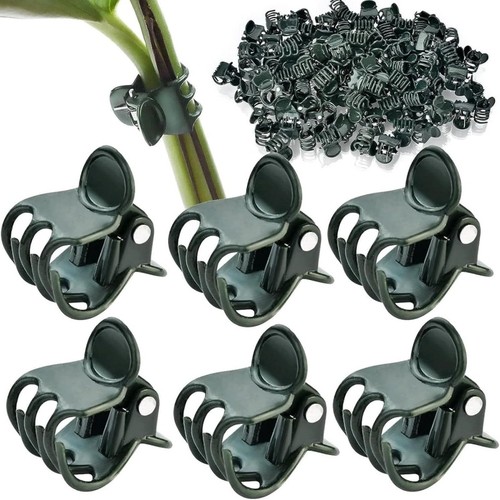 Plastic plant support clips - plastic,