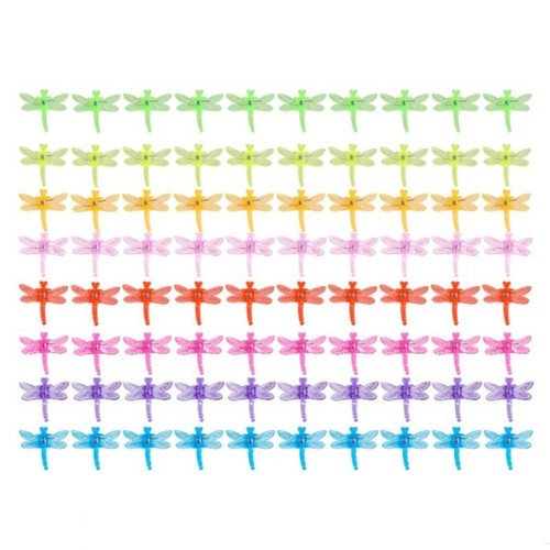 80pcs dragonflies plant - 80pcs, orchid