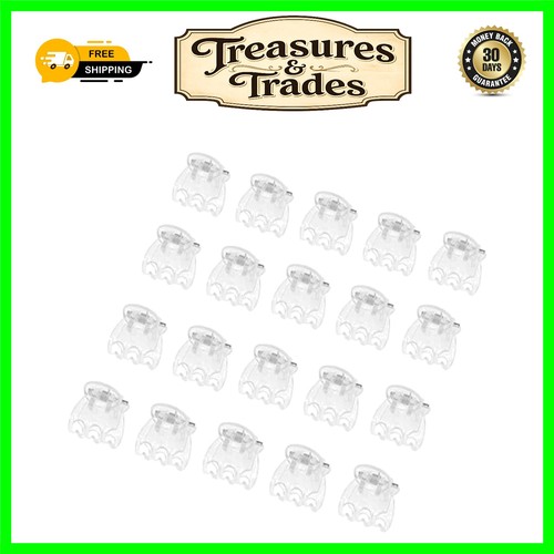 Set gentle orchid clips - set, 50