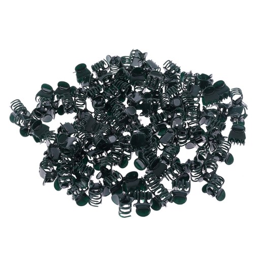 Set 100 orchid clips plant - set,