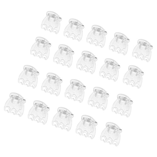 50pcs clear claws - clear, 6