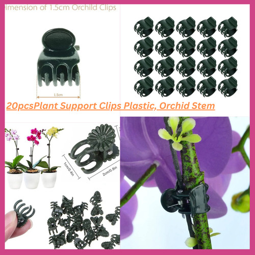 Plant support clips plastic - support,