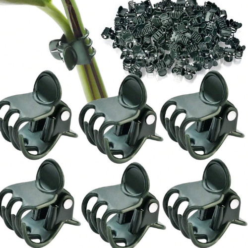 Orchid plant support clips - orchid,